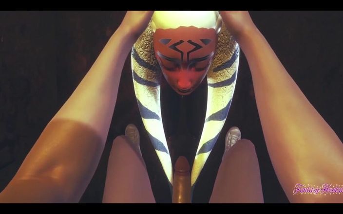 Yaoitube: Star Wars Hentai 3D - pov Ashoka zuigen en wordt geneukt - Japanse...