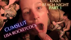 Lisa Rocketcock pervertida noche de playa