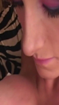 He Sticks His Cock Between Her Big Boobs
