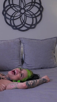 Busty Tatted Babe Xwife Karen Gets Dicked Down Till Facial