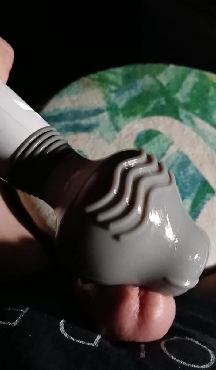 Raven LeSynn: POV Huge Orgasm From Massager
