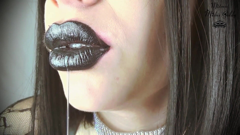 Goddess Misha Goldy: Bibir hitam mengusik JOI