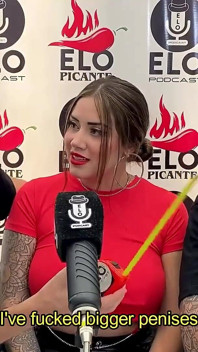 Rozhovor s Elo Podcastem končí orálním sexem a spoustou semene - Sara Blonde - Elo Picante