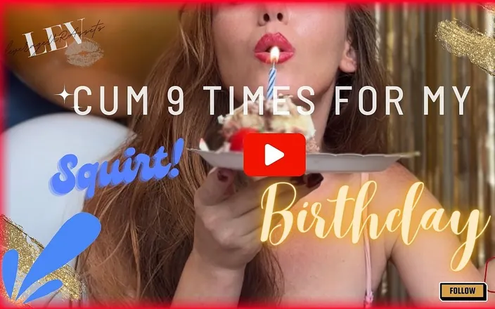 Leverageurassets: Birthday Squirt 9 Times Leverageurassets Cumathon - 300