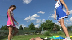 Femdom Austria: Cheerleader Femdom!