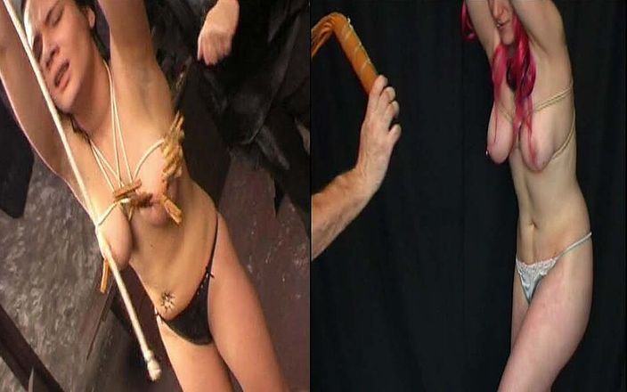 Genuine XXX: Echte BDSM devote schlampen versohlt auspeitschen und grausame bondage-demütigung