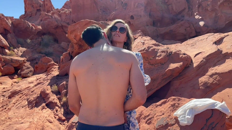 Serenity Cox: Husband and His Friend Fuck Wife on Hike in the...