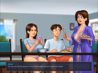 Cartoon Play: Summertime saga part 71 - cum in mouth stupid bitch in 69