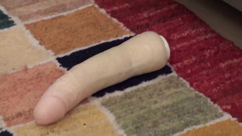 Foot Girls: Crushing dildo with feet
