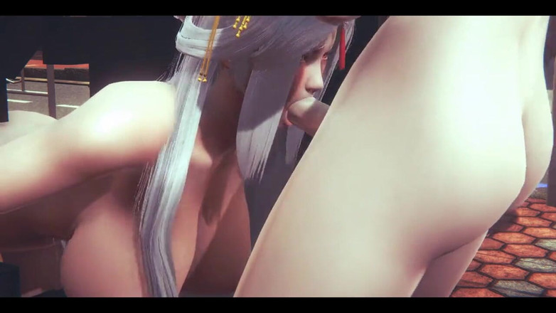 HentaiTubes: Genshin Impact Hentai - Ningguang suge pula lui Jean Futanari - japoneză...