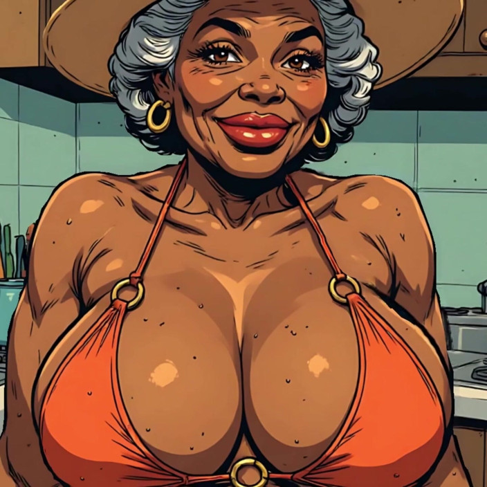 AI Porn: Bikini Old Babes 3D Ai Art