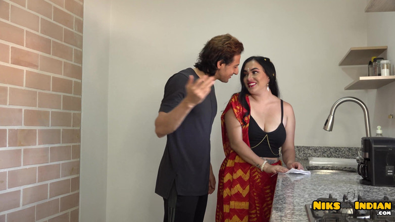 Niks Indian: Shy Big Boobs MILF Bhabhi Fucked Hard by Devar