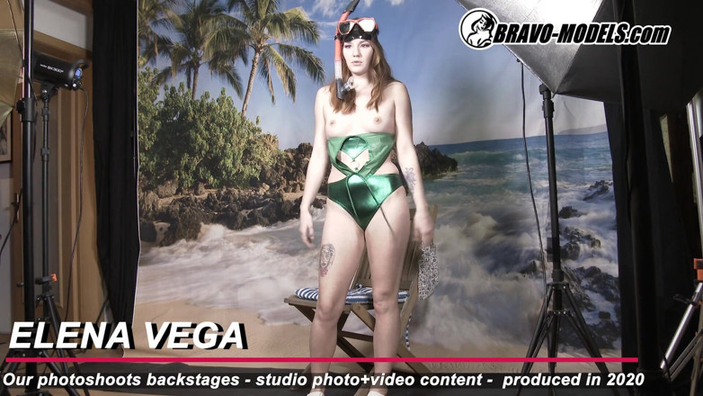 Bravo Models Media: 377 sesja zdjęciowa Za kulisami Elena Vega dla dorosłych