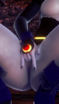 Raven Lagi Asik Ngusap Dan Fingering Memeknya - Titans Porn