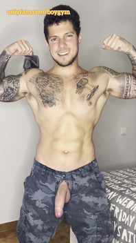 My Military Cock Cums with No Hands!