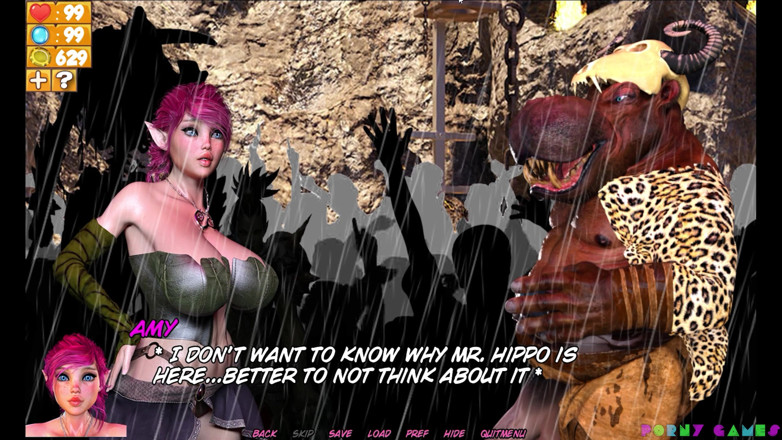 Porny Games: Dungeon slaves v0.57 - Slut gets anal (2/3)