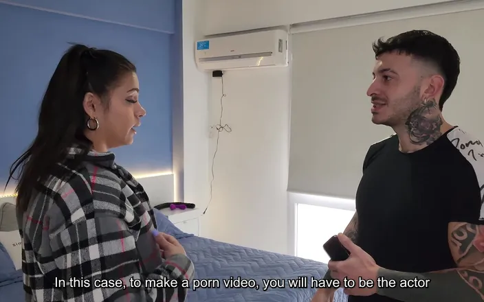 Sweet American: Interview with Young Man Ends with Live Sex