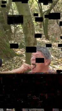 Awek proll Jerman menggunakan asap tua di taman