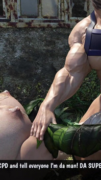 Poison Ivy é fodida com super-heróis cockham 65