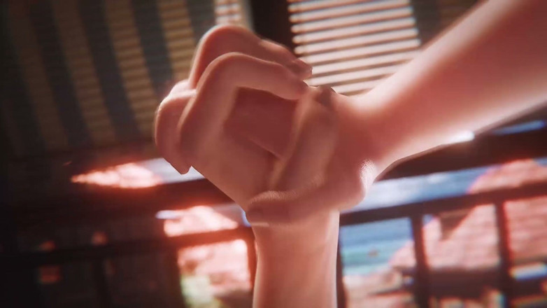 PixelAftDark: Tifa X Cloud v domě na pláži