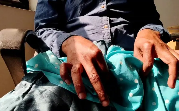 Satin And Silky: Satin Silk Handjob Porn - Dick Head Rub and Cum on...