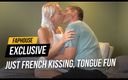 Sex with milf Stella: Juste Français baisers, plaisir avec la langue et baise