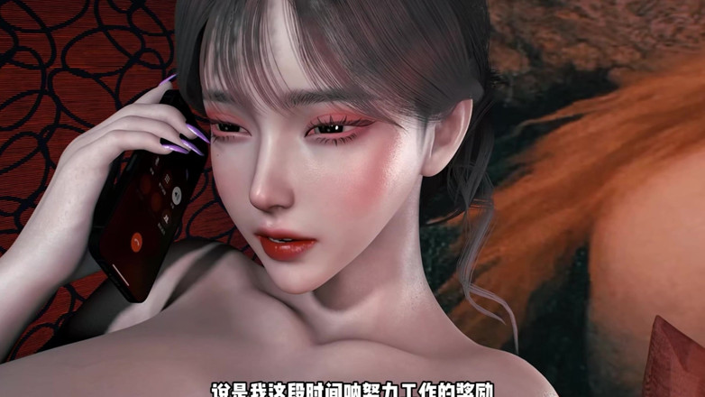 Why fuck so hard: 3डी विशाल स्तन वाली रंडी अपने मोटे बड़े लंड वाले बॉस के साथ धोखा कर रही है