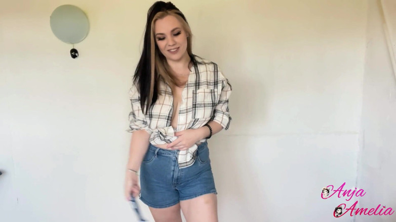 Anja Amelia: Orgasmo para mí y solo puedes ver