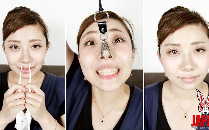 Japan Fetish Fusion: Томная девушка в любительском видео от первого лица от первого лица с носом, чихает и мясистый насморк