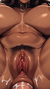 Interracial Anal Art
