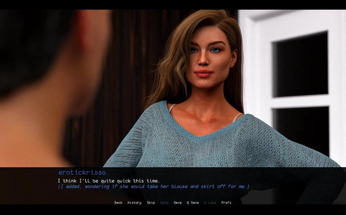 EroticKrisso: Měření mého spermatu se sexy blonďatou milfkou ve spodním prádle