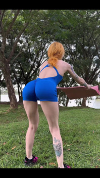 Would You Stare if You`ll Catch Me Working Out Outside?