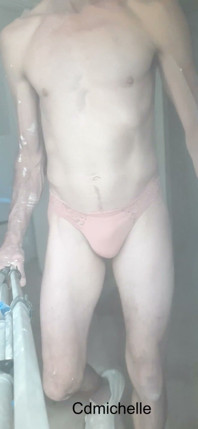 Cdmichelle Wearing Pink Panties