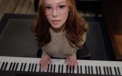 Musik är kul när en student inte har några trosor | Pianolektioner | Sex med lärare | Sexterapi