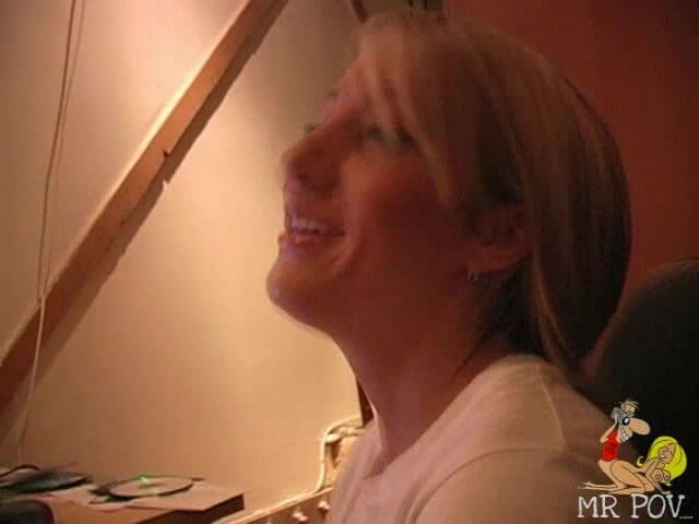 Mr. POV: Barbie cummings on her own