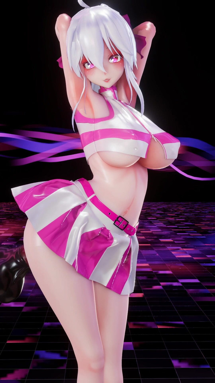MikuMotion: [mmd] Haku-hip Bla Sway Crazy Waist Twisting Swing Oversized Dubur...