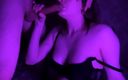 Violet Purple Fox: Slobbery Blowjob From a Friend&amp;#039;s Wife