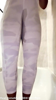 Pissing My Pants in the Bathroom