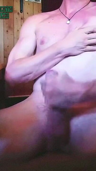 오두막에 있는 외로운 나무꾼
