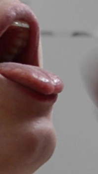 Her Tongue Pleads for Another Taste of Cum