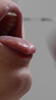 Her Tongue Pleads for Another Taste of Cum