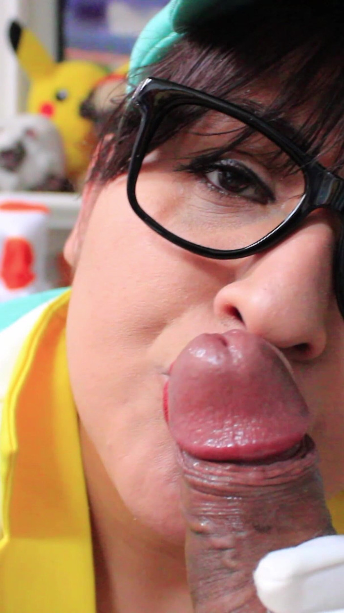 VickyVixen: POV Blowjob in Glasses