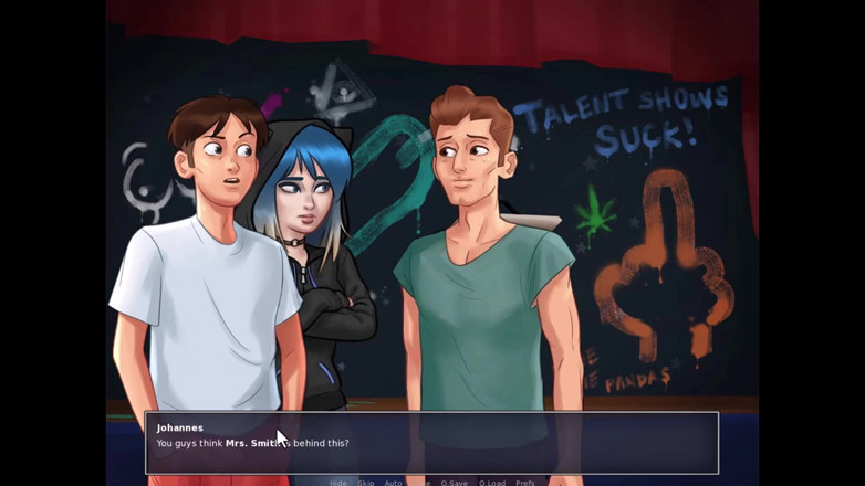 Johannes Gaming: Summertime saga - Miss dewitt 펠라 해줬어