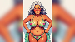 AI Porn: Nenek tua menggoda di animasi