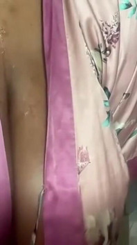 Fat Ass Black Stepaunty Stripteasing and Moaning