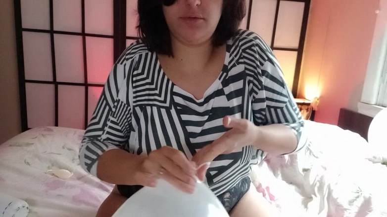 melu_world: Polibek lízání plivá a pop balónky