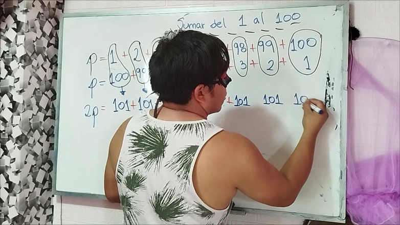 Rosaroja: 8. Arithmetic: Addition From 1 to 100