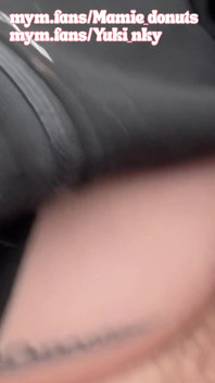 She Licks Her Pussy on the Hood of the Car - French Amateur Lesbian Alt Exhibition