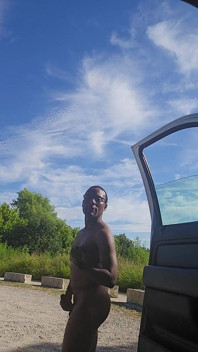 Jerking off in the Park