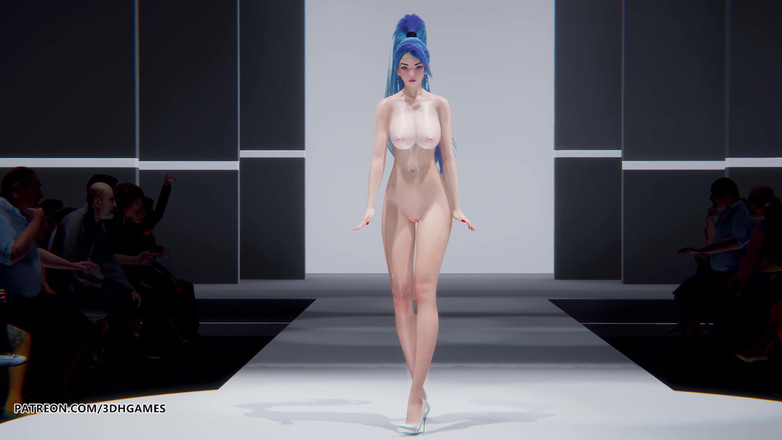 3D-Hentai Games: [MMD] AOA - Miniskirt hot naked dance Ahri Seraphine Kaisa Evelyn...